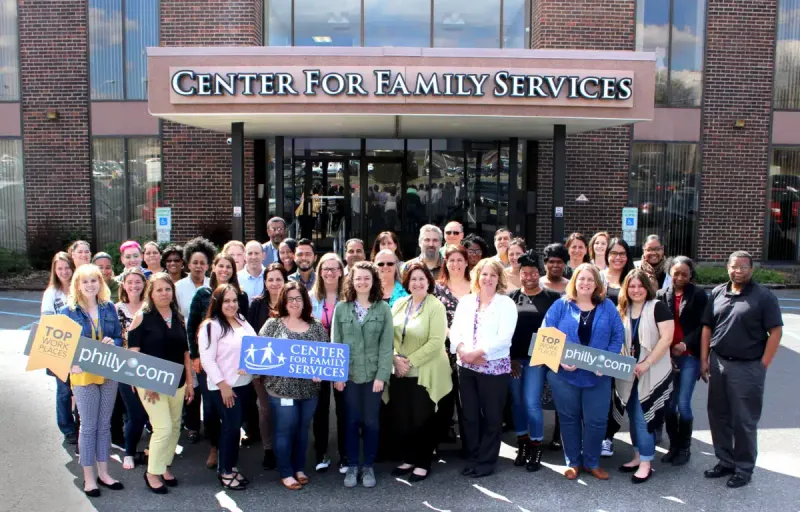 Center for Family Services facility in Voorhees, New Jersey
