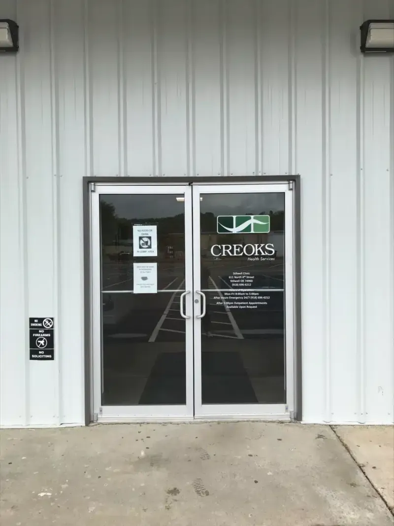 CREOKS Health Services facility in Tahlequah, Oklahoma