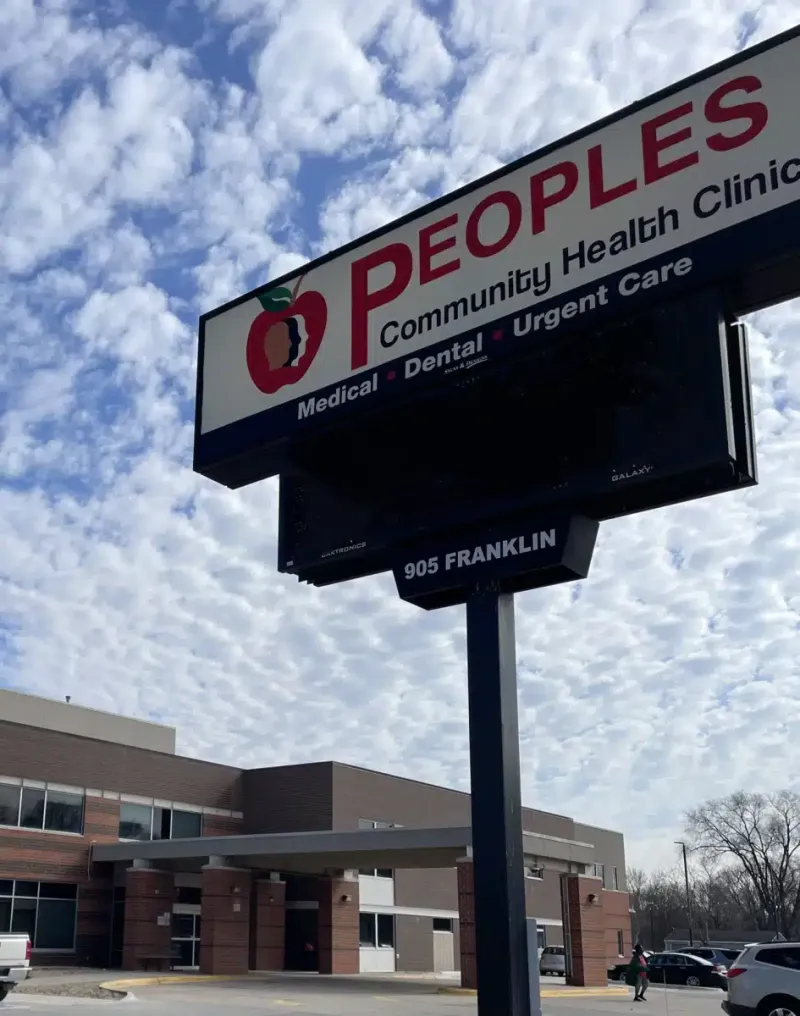 Peoples Community Health Clinic facility in Waterloo, Iowa